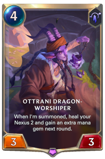 Ottrani Dragon-Worshiper Card