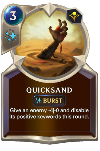 Quicksand Card