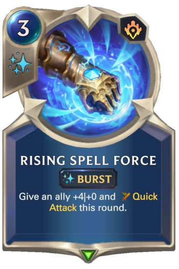 Rising Spell Force Card