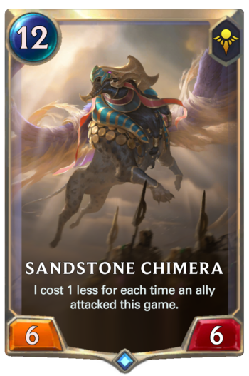 Sandstone Chimera Card