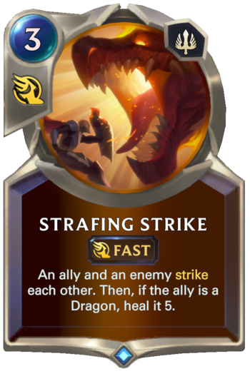 Strafing Strike Card