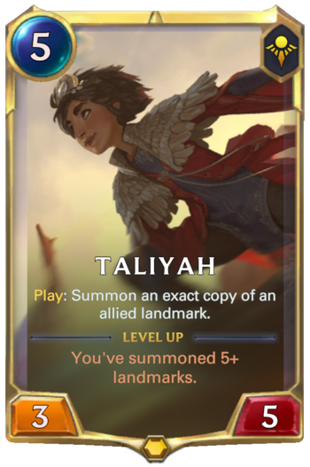 Taliyah Card