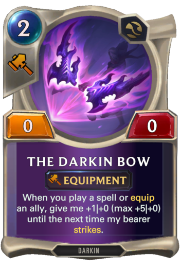 The Darkin Bow Card