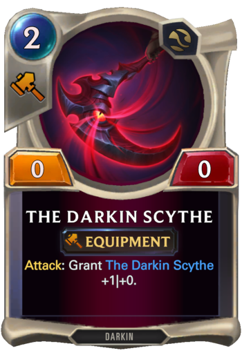 The Darkin Scythe Card