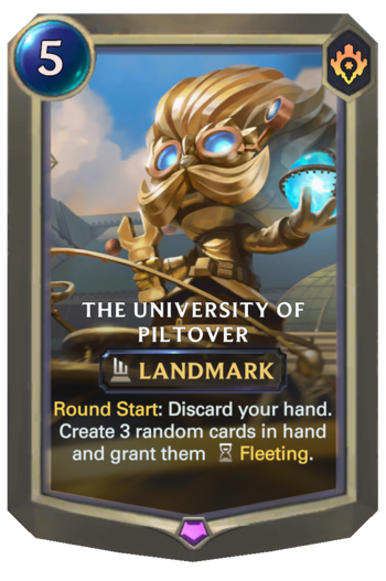 The University of Piltover Card