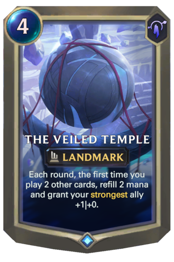 The Veiled Temple Card