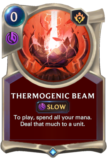 Thermogenic Beam Card