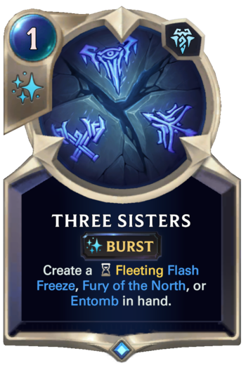 Three Sisters Card