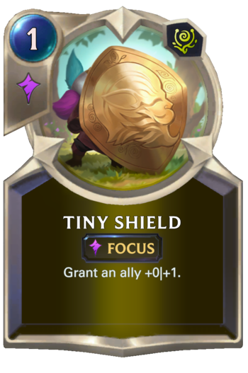 Tiny Shield Card
