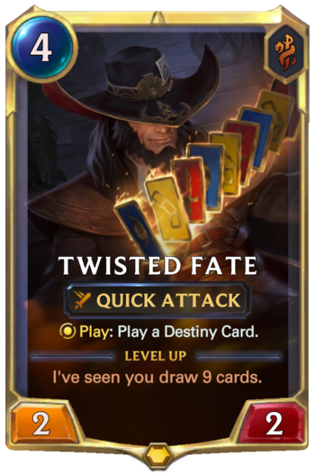 Twisted Fate Card