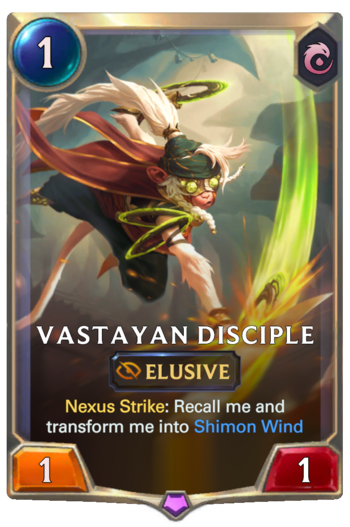 Vastayan Disciple Card