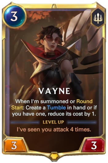 Vayne Card