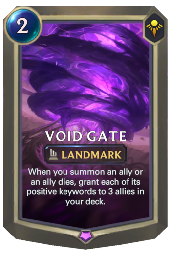 Void Gate Card