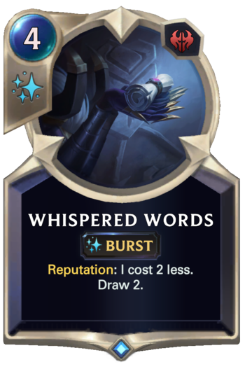 Whispered Words Card