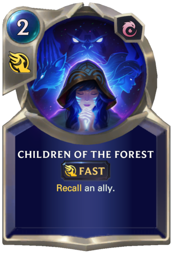 Children of the Forest Card