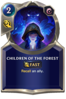 Children of the Forest Card