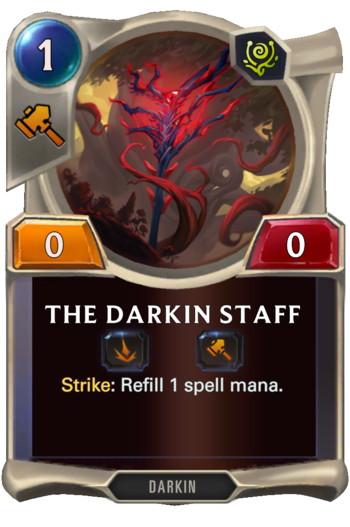 The Darkin Staff Card