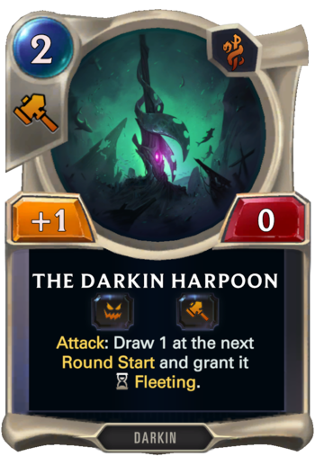 The Darkin Harpoon Card