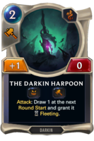The Darkin Harpoon Card