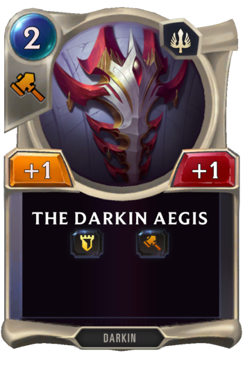 The Darkin Aegis Card