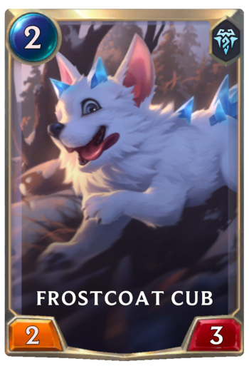 Frostcoat Cub Card