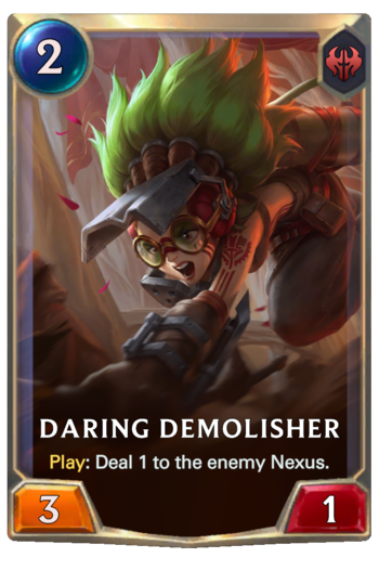 Daring Demolisher Card