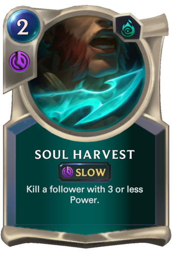 Soul Harvest Card