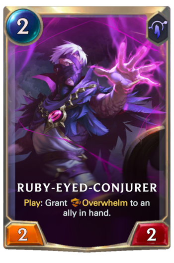 Ruby-Eyed Conjurer Card