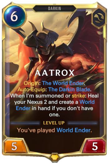 World Ender Guide - Mechanics, Cards, Champions :: Legends of Runeterra