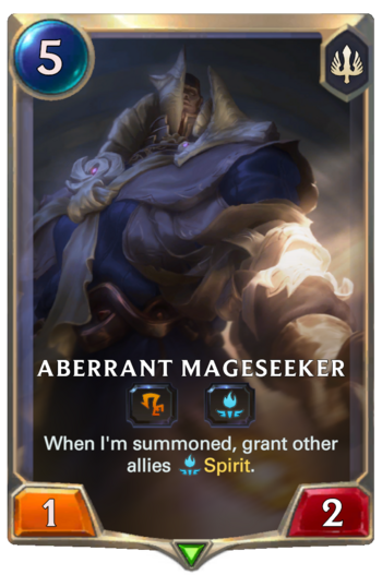 Aberrant Mageseeker Card