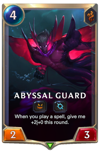Abyssal Guard Card