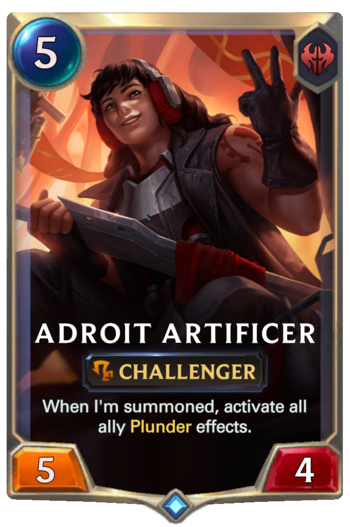 Adroit Artificer Card