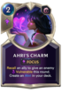 Ahri's Charm Card