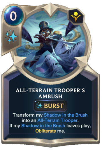 All-Terrain Trooper's Ambush Card