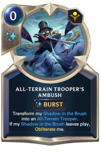 All-Terrain Trooper's Ambush Card