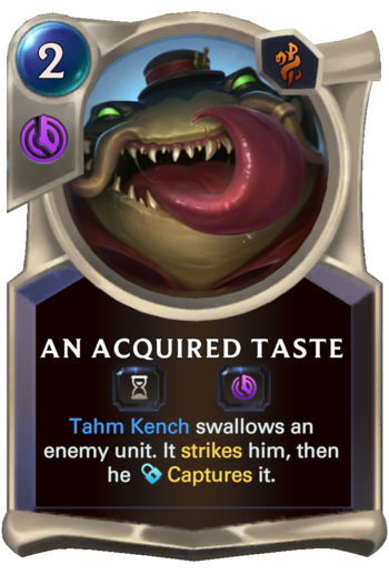 An Acquired Taste Card