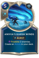 Anivia's Harsh Winds Card