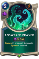 Answered Prayer Card