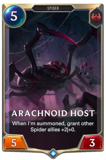 Arachnoid Host Card