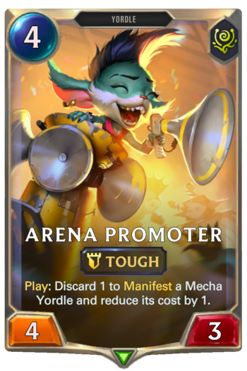 Arena Promoter Card