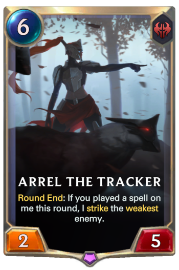 Arrel the Tracker Card