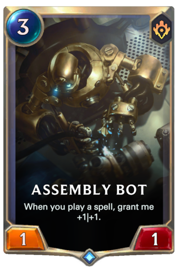 Assembly Bot Card