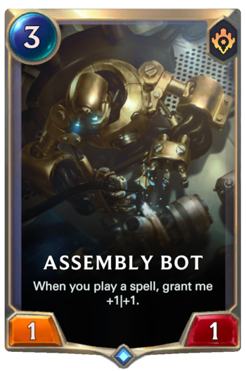 Assembly Bot Card