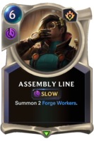 Assembly Line Card