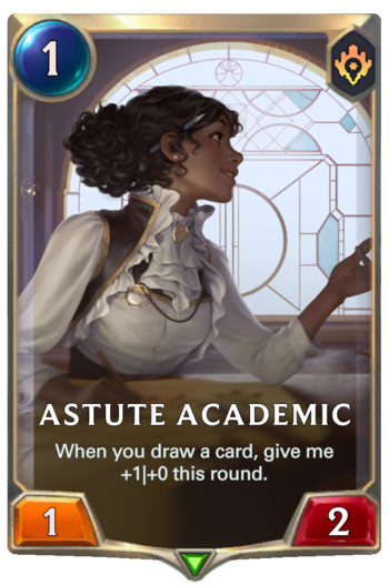 Astute Academic Card