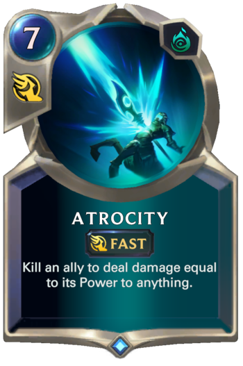 Atrocity Card