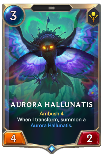 Aurora Hallunatis Card