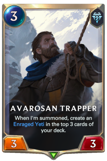 Avarosan Trapper Card