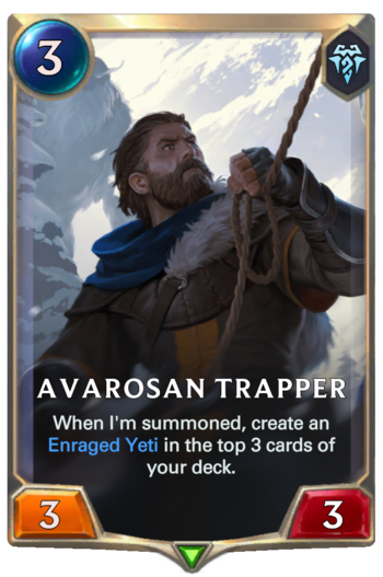 Avarosan Trapper Card