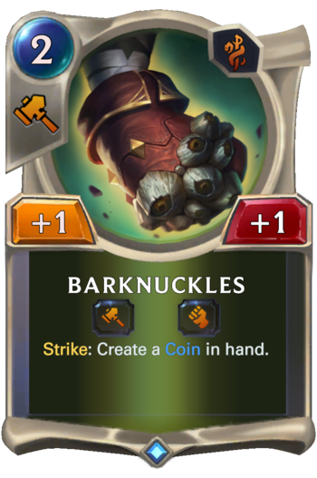 Barknuckles Card
